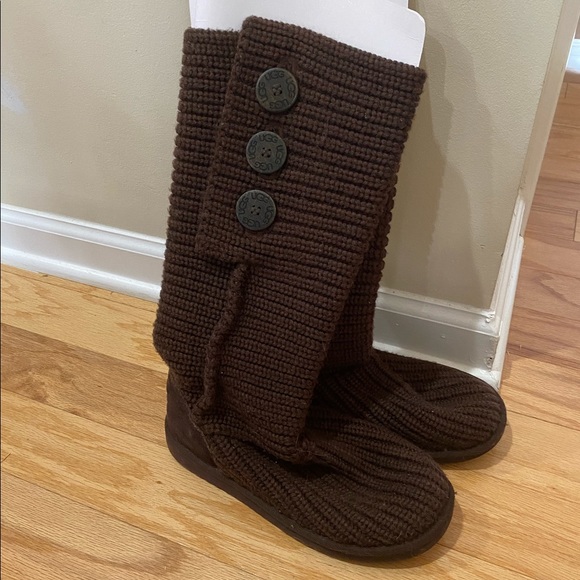UGG - Classic Cardy Boot Brown - Picture 5 of 7